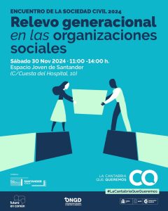 Encuentro «Relevo generacional en las organizaciones sociales»